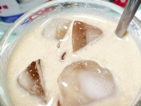 アイス☆プロテインバニラカフェラテ♪